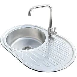 Комплект мийка + змішувач Romzha Dana Nova Satin (B)