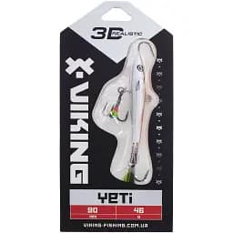 Балансир Viking Fishing Yeti Ice Jig 90mm 46.0g #12 Smoke Anchovy - мініатюра 2