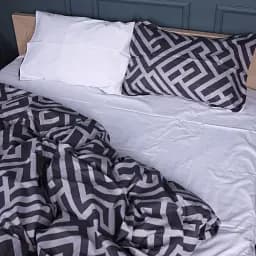 Простирадло MirSon Сатин 22-1395 Geometric Design 110х160 см (2200010565157)