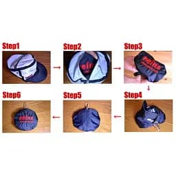 Кепка Reins Compact Nylon Чорний - мініатюра 2