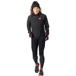 Куртка жіноча Dynafit Trail Reflective Wind Jacket Women M Чорний - мініатюра 2