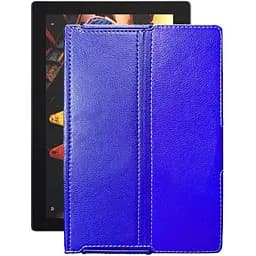 Чехол StatusCASE из экокожи для планшета Lenovo Tab 3 Plus X70L Синий