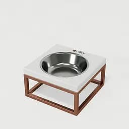 Hollky Base Solo S — миска на підставці для котів і маленьких собак (1 × 0,45 л) - мініатюра 2