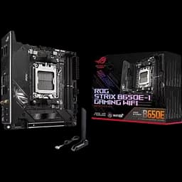 Материнська плата Asus B650E-I ROG Strix Gaming Wi-Fi Socket AM5 (ROG STRIX B650E-I GAMING WIFI) - мініатюра 2