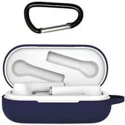 Чохол-накладка DK Silicone Candy Friendly з карабіном для Honor FlyPods 3 (011399) (dark blue)