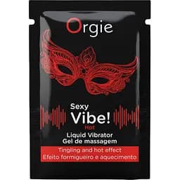 Рідкий вібратор Orgie Sexy Vibe вібрація + зігріваючий ефект 1 мл
