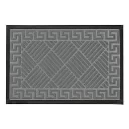 Килимок придверний Eco Fabric Смужки з кромкою сірий 40 х 60 см (4060-112) - мініатюра 3