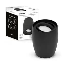 Накладной светильник Feron ML306 под лампу черный