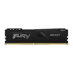 Модуль пам'яті для комп'ютера DDR4 64GB (2x32GB) 3200 MHz Fury Beast Black Kingston Fury (ex.HyperX) (KF432C16BBK2/64) - мініатюра 3