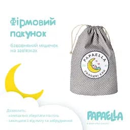 Комплект постільної білизни для немовлят в ліжечко Papaella Горошок, сірий, 135х100 см (8-33347) - мініатюра 7