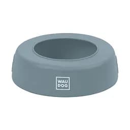 Миска-непроливайка Waudog Silicone 1 л сірий - мініатюра 4