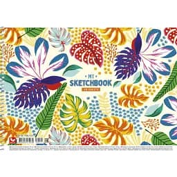 Альбом для малювання Школярик Різноманітність кольорового листя 30 листів (PB-SC-030-515)