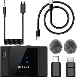Мікрофонна радіосистема Proove ToneLine USB-C Black (PTWM00000201) [158950] - мініатюра 6