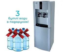 Кулер для води ViO X172-FEC з електронним охолодженням та шафкою ВіО, сірий - мініатюра 4