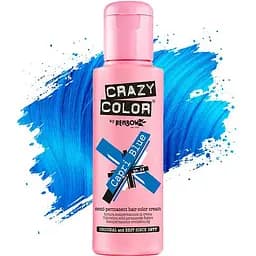 Тінт-фарба для волосся Crazy Color відтінок 44 капрі голубий 100 мл