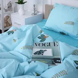 Підковдра MirSon 17-4736 Green leaves бязь 175х210 см (2200008926090) - мініатюра 3