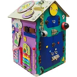 Развивающая игрушка Temple Group Бизикуб Домик 55х30х30 см (TG200038)