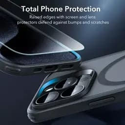 Чохол із склом ESR Classic Pro Case (HaloLock) Set Clear для iPhone 15 Pro (1A7230603) - мініатюра 4