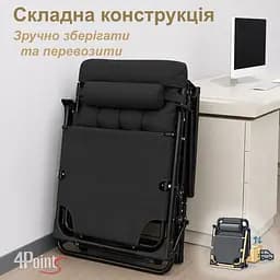 Шезлонг 4Points Cloud з подушкою-підголівником та матрасом - мініатюра 7