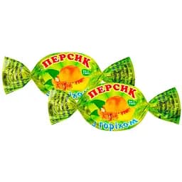 Цукерки Аметист Плюс Персик з волоським горіхом в глазурі 1 кг   - мініатюра 2