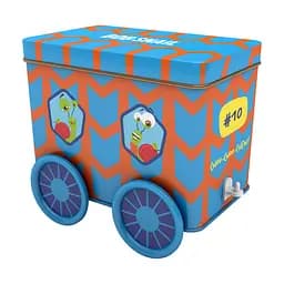 Набір 10 продукції Різдвяний бокс Снек Трек з іграшкою та стікером Bob Snail 107 г