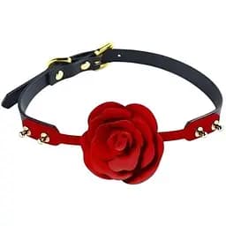 Кляп Zalo Upko Doll Rose Ball Gag 54 см червоний