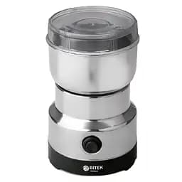 Кавомолка Bitek, електрична ножова 300 Вт, Нержавіюча Сталь