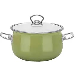 Кастрюля Idea Home Green с крышкой, 18 см, 2.9 л (6832845)