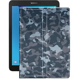 Чохол StatusCASE з екошкіри для планшету Samsung Galaxy Tab S3 (T827) Хаки-синій