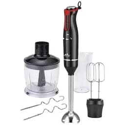 Блендер Monte MT-1904 4в1 тістоміс міксер подрібнювач занурювальний 700 Вт чорний