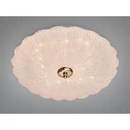 LED стельова люстра Romin 34 Вт біла золото без пульта