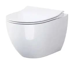 Унітаз підвісний CET B246 Cersanit Zen CleanOn з дюропластовим Slim сидінням SoftClose+QuickRelease 30412