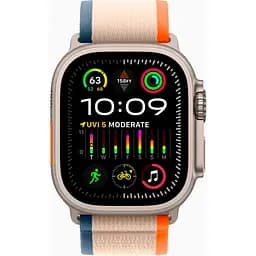 Смарт-годинник Apple Watch Ultra 2 49mm Titanium Case with Orange/Beige Trail Loop S/M [MRF13] [92637] - мініатюра 2