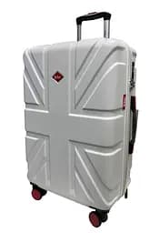 Валіза дорожня середня Lee Cooper 31103 Полікарбонат/ABS-пластик (M) Білий