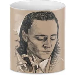 Кухоль GeekLand Loki портрет LK.02.029 330 мл білий