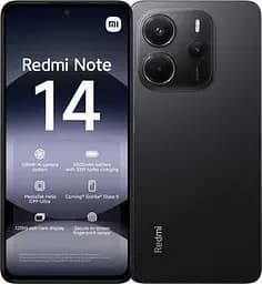 Смартфон Xiaomi Redmi Note 14 6/128GB Midnight Black (with charger)