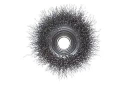 Корщітка Intertool для болгарки УШМ дротяна щітка чашкова 65 мм рифлена BT-1065 - мініатюра 2