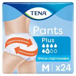 Труси-підгузки для дорослих Tena Pants Plus Мedium 24 шт.