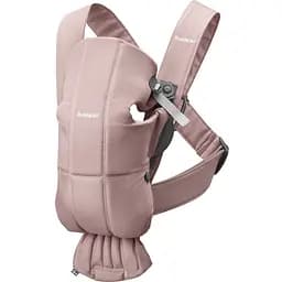 Рюкзак-кенгуру BabyBjorn Carrier Mini Pastel Cotton, бежевий (21014)