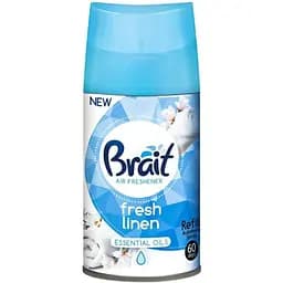 Сменный баллон для автоматического ароматизатора воздуха Brait Fresh Linen 250 мл