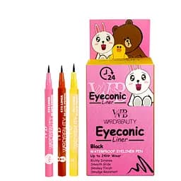 Подводка для глаз водостойкая Warda Beauty Eyeconic Liner Черная