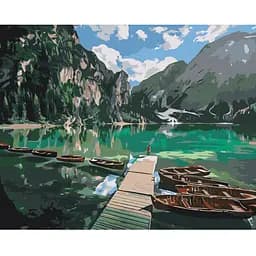 Картина за номерами Brushme Доломітові Альпи © Roksolana Baran BS53777 40x50 см