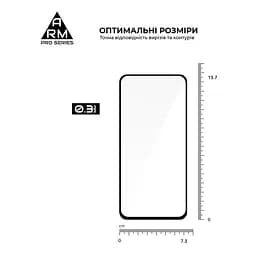 Захисне скло на Samsung Galaxy S24 FE 5G (SM-S721) з олеофобним покриттям, Pro, повне проклеювання, антистатичний і пиловідштовхуючий шар, 9H, самоклеючеся, 2.5D, на весь екран, антистатичний клей, ArmorStandart (ARM76972) - мініатюра 3