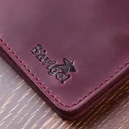 Жіноче шкіряне портмоне Shvigel 9.3х9.5х1.3 см acs0022836 - мініатюра 8