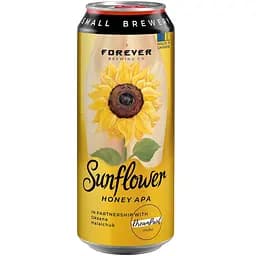 Пиво светлое нефильтрованное Forever Sunflower 0.5 ж/б