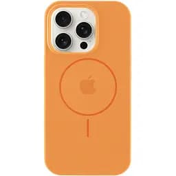 Чохол Epik Silicone Case Full Protective AA with MagSafe для Apple iPhone 13 Pro 6.1 Помаранчевий/Papaya