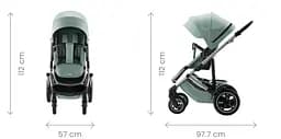 Коляска прогулянкова Britax-Romer Smile 5Z Style Harbor Blue (2000041711) - мініатюра 10