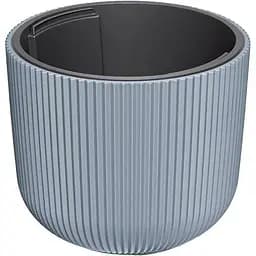  Кашпо для квітів Prosperplast Milly круглий 240 мм світло-сірий