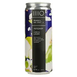 Пиво Sho Brewery Лейджер светлое 4% 0.33 л ж/б