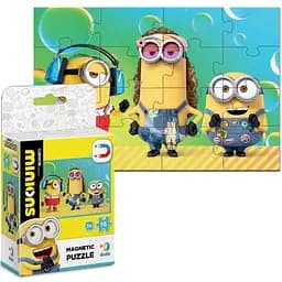 Магнитный пазл DoDo Minions, 16 элементов (200352)